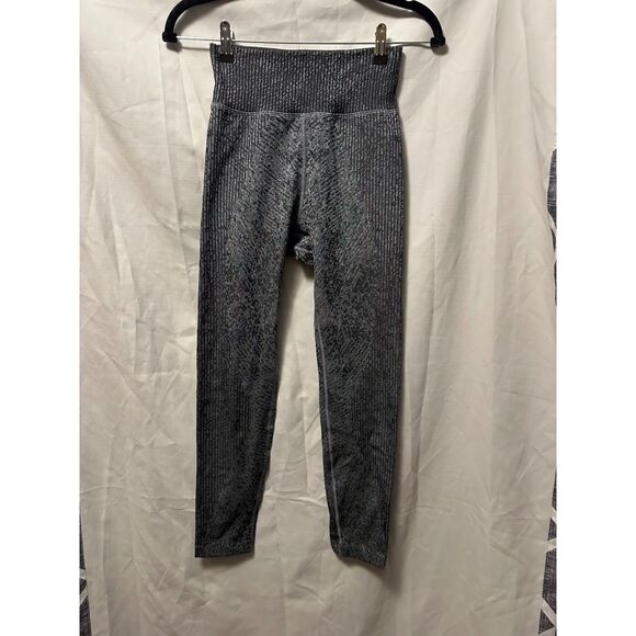 Lululemon Ebb to Train Super High Rise Tight Size 4 Grey Black - Picture 1 of 5